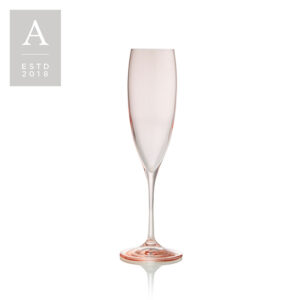 AURORA BLUSH CHAMPAGNE FLUTE