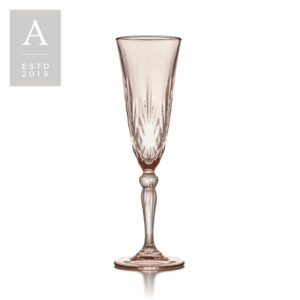 MELODIA BLUSH CHAMPAGNE FLUTE