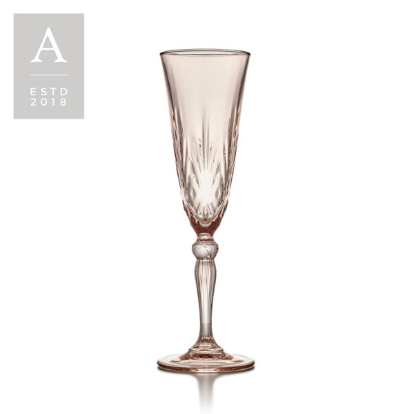 MELODIA BLUSH CHAMPAGNE FLUTE