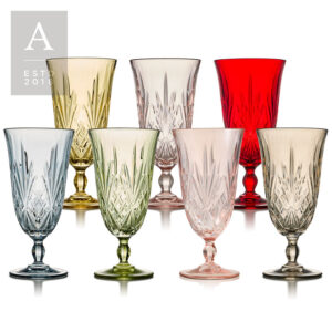 MELODIA COLORED WATER GOBLET COLLECTION