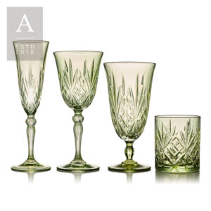 MELODIA MOSS GLASSWARE COLLECTION