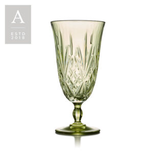 MELODIA MOSS WATER GOBLET