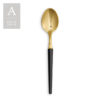 STILETTO GOLD BLACK MATTE FLATWARE COLLECTION - Image 9