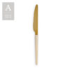 STILETTO GOLD BLONDE HORN FLATWARE COLLECTION - Image 9