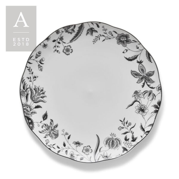 ELEANOR CHARCOAL DINNER PLATE
