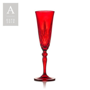 MELODIA CRANBERRY CHAMPAGNE FLUTE