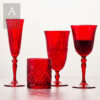 MELODIA CRANBERRY GLASSWARE COLLECTION - Image 2