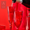 MELODIA CRANBERRY CHAMPAGNE FLUTE - Image 2