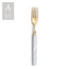 BAMBOO WHITE GOLD FLATWARE COLLECTION - Image 5