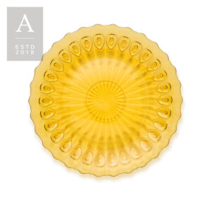 ELIZA AMBER DINNER PLATE