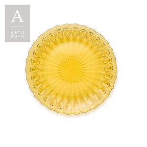 ELIZA AMBER SALAD PLATE