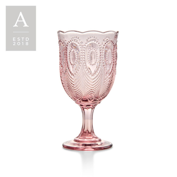 ELIZA BLUSH GOBLET