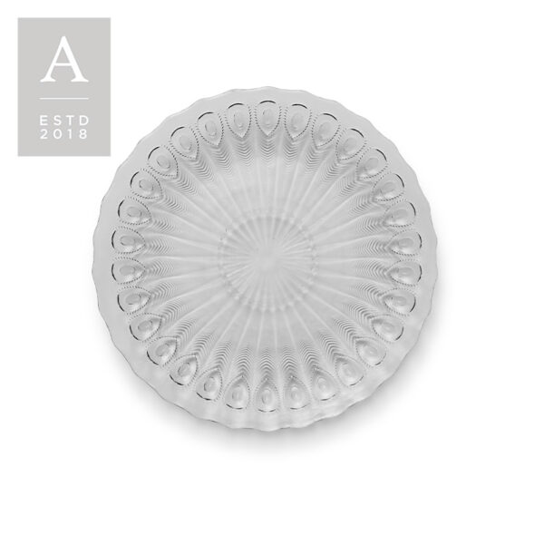 ELIZA CLEAR SALAD PLATE