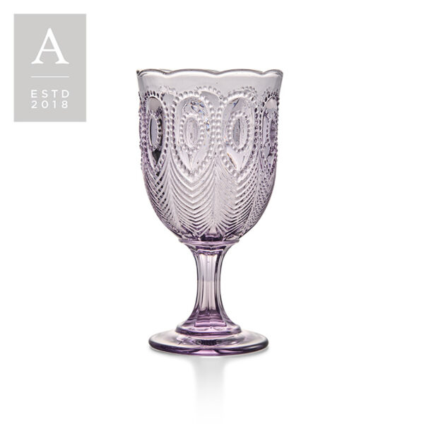 ELIZA LILAC GOBLET