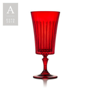 TIMELESS CRANBERRY WATER GOBLET