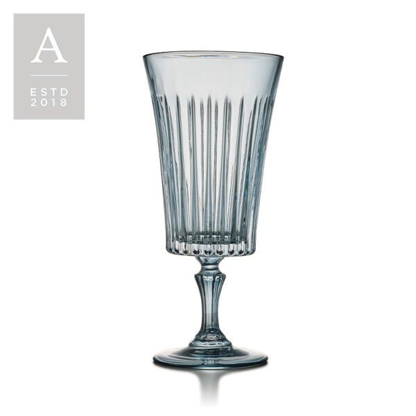 TIMELESS INDIGO WATER GOBLET
