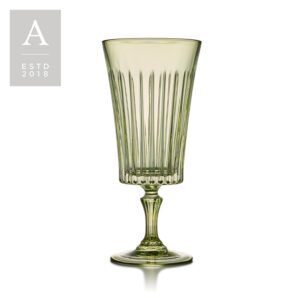 TIMELESS MOSS WATER GOBLET