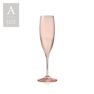 AURORA ROSE BLOSSOM CHAMPAGNE FLUTE