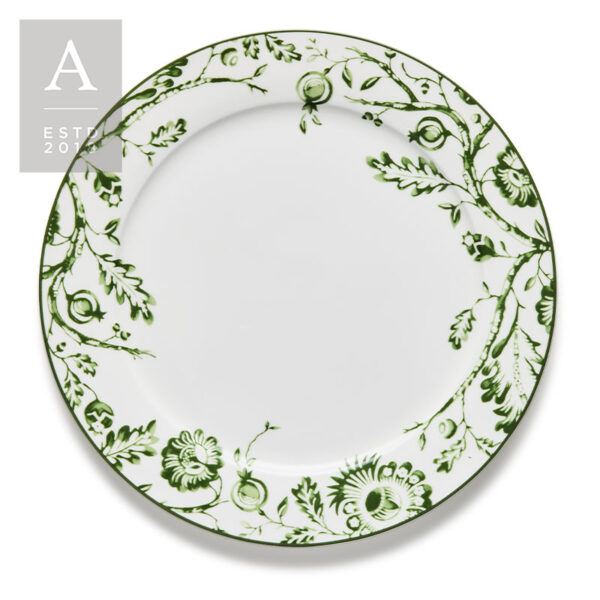 CHARLESTON GREEN CHARGER PLATE