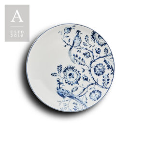 CHARLESTON INDIGO SALAD PLATE