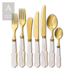 CELLO CHAMPAGNE GOLD FLATWARE COLLECTION